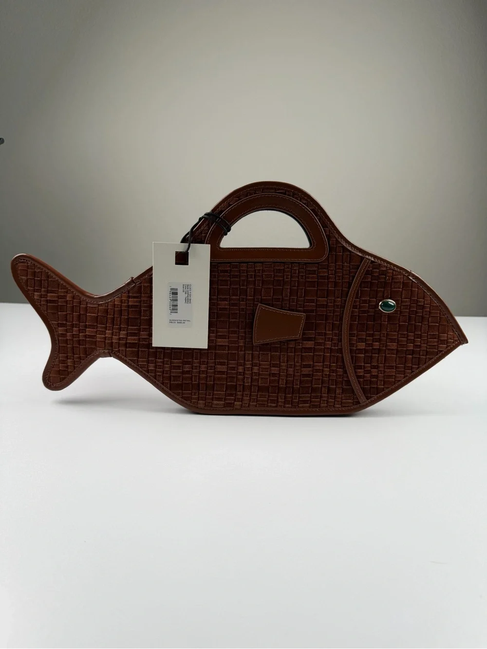 Staud Cleo Fish Bag in Tabac
